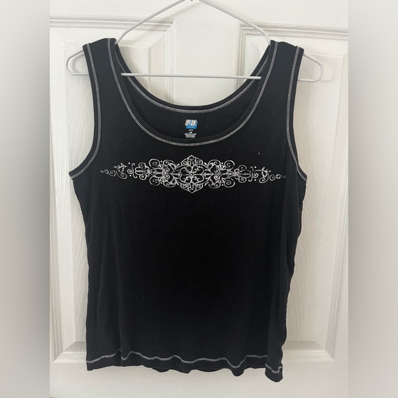 Y2K Rinestone Tank - Picture 1 of 2